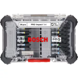 BOSCH PRO Impact sada bitov 36-dielna 1/4" Hex