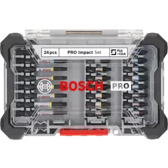 BOSCH PRO Impact set bitov 24 dielny 1/4" Hex