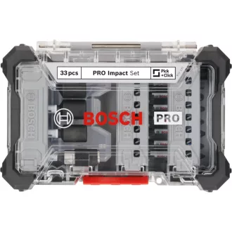 BOSCH PRO Impact sada bitov 33 kusov 1/4" Hex