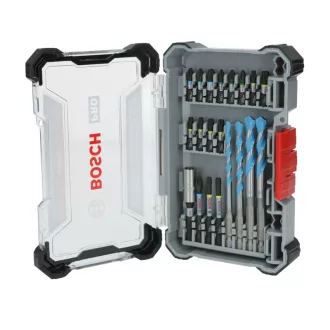   BOSCH PRO Impact bit a súprava univerzálnych vŕtacích hriadeľov 20 kusov 1/4 Hex