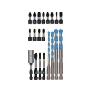 BOSCH PRO Impact bit a súprava univerzálnych vŕtacích hriadeľov 20 kusov 1/4 Hex