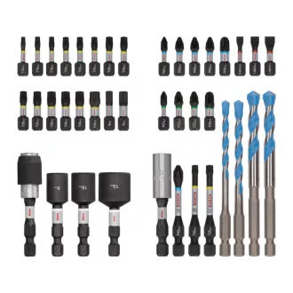   BOSCH PRO Sada nástrojov s bitmi a univerzálnou vŕtacou tyčou 40 ks 1/4" Hex