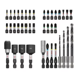  BOSCH PRO Súprava bitov a špirálových vŕtacích nástrojov 40 dielov 1/4" Hex