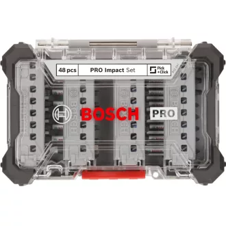 BOSCH PRO Impact sada bitov 48 dielov 1/4" Hex