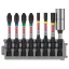 BOSCH PRO Sada bitov 8 r. 50 mm + držiak (PH2 x 2, PZ2 x 2, T20, T25, T30) Pick & Click
