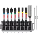 BOSCH PRO Sada bitov 8 r. 50 mm + držiak (PH2 x 2, PZ2 x 2, T20, T25, T30) Pick & Click