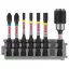 BOSCH PRO Sada bitov 7 ks. 50 mm + držiak (PH2, PZ2, T15, T20, T25, T30) Pick & Click