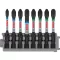 BOSCH PRO Sada bitov 8 dielov 55 mm (PH1, PH2 x 2, PH3, PZ1, PZ2 x 2, PZ3) Pick & Click