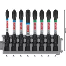 BOSCH PRO Sada bitov 8 dielov 55 mm (PH1, PH2 x 2, PH3, PZ1, PZ2 x 2, PZ3) Pick & Click