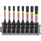 BOSCH PRO Bitový set 8 dielny 55 mm (T15, T20 x 2, T25 x 2, T30 x 2, T40) Pick & Click