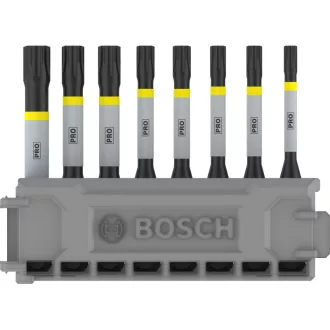   BOSCH PRO Bitový set 8 dielny 55 mm (T15, T20 x 2, T25 x 2, T30 x 2, T40) Pick & Click