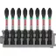 BOSCH PRO Bitový nástavec PZ2 x 8ks / 55 mm Pick & Click