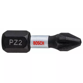 BOSCH Hrot bitu PZ2 x 25 mm 1/4" Impact Control (2 ks)