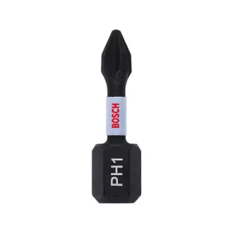 BOSCH Hrot bitu PH1 x 25 mm 1/4" Impact Control (2 ks)