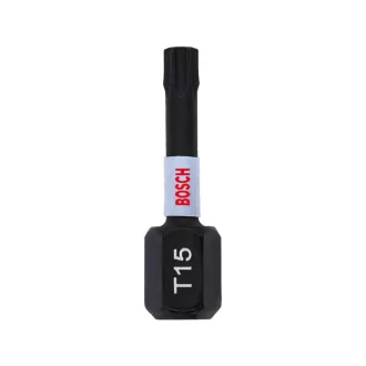   BOSCH Hrot bitu Torx T15 x 25 mm 1/4" Impact Control (2 ks)