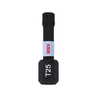   BOSCH Hrot bitu Torx T25 x 25 mm 1/4" Impact Control (2 ks)