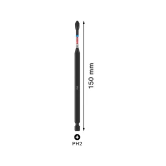 BOSCH PRO Náradie na udery bit PH2 x 150 mm 1/4" Hex