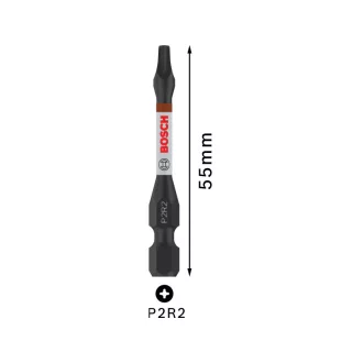 BOSCH PRO Náradie na bit P2R2 x 55 mm 1/4" Hex (5 ks)