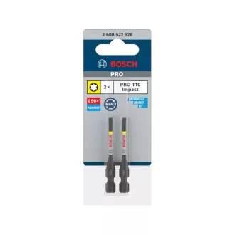 BOSCH PRO Impact bitový hrot T10 x 55 mm 1/4" (2 ks)