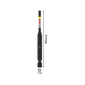BOSCH PRO Náradie na búchanie T25 x 90 mm 1/4" Hex