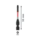 BOSCH PRO Nárazový bit R2 x 55 mm 1/4" Hex Robertson (5 ks)