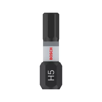 BOSCH PRO Náradie na bit H5 x 25 mm 1/4" Hex (2 ks)