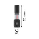 BOSCH PRO Náradie na bit H5 x 25 mm 1/4" Hex (2 ks)