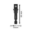 BOSCH PRO Adaptér pre dutinky 50mm 1/4" Hex -> 3/8" štvorcový