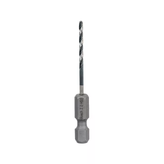   BOSCH Špirálový vrták 2,0 x 60/24 mm HSS s bitovou upínkou