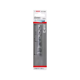 BOSCH Šnekový vrták 5,0 x 91/52 mm HSS bitový záves