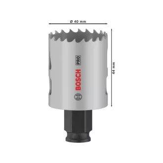  BOSCH PRO Okruhový vrták 40 mm (8% kobaltu) PC PLUS Multi Material