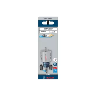   BOSCH PRO Sada dierovacích nástrojov 51 mm (8% kobaltu) PC PLUS Multi Material