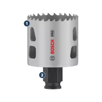   BOSCH PRO Sada dierovacích nástrojov 51 mm (8% kobaltu) PC PLUS Multi Material