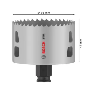   BOSCH PRO Dierovací nástroj 76 mm (8% kobaltu) PC PLUS Multi Material