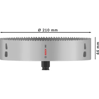   BOSCH PRO Kruhový rezač 210 mm (8% kobaltu) PC PLUS Multi Material