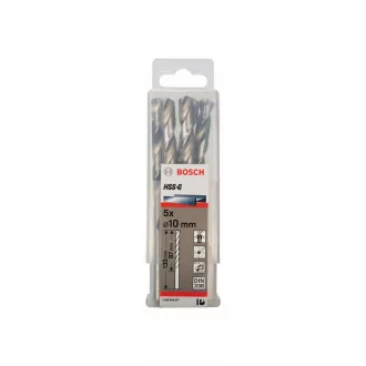   BOSCH Šnekový vrták 10,0 x 133/87 mm 135° HSS-G DIN 338 (5 ks)