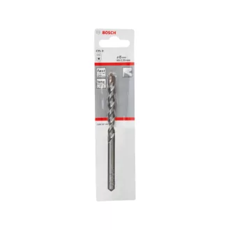 BOSCH Skalný vrták 8,0 x 120/80 mm dvojhranný CYL-3