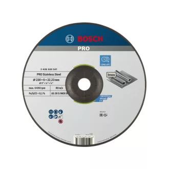   BOSCH PRO Čistiaci kotúč pre nerezovú oceľ 230 x 6,0 x 22,2 mm AS 30 S INOX BF (oSa)