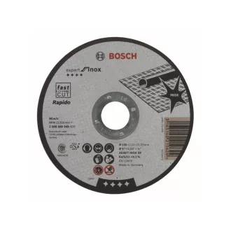  BOSCH Rezný kotúč na kov 125 x 1,0 x 22,2 mm rovný Expert for Inox - Rapido