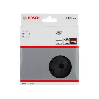   BOSCH Brúsna podložka stredne tvrdá, 8 dier PEX 12 /125 pre excentrické brúsky