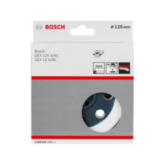   BOSCH Brúsny tanier tvrdý, 8 otvorov GEX 12 /125 pre excentrické brúsky