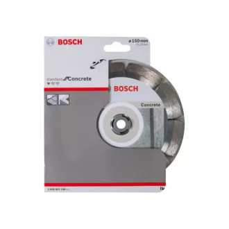   BOSCH Diamantový rezný kotúč 150 x 2,0 x 10 x 22,2 mm segmentovaný Standard pre betón