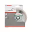 BOSCH Diamantový rezací kotúč 115 x 1,6 x 7,0 x 22,2 mm, spojitý, Standard for Ceramic