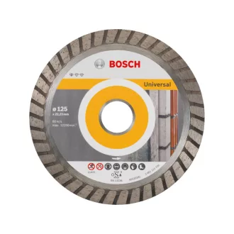   BOSCH Diamantový rezací kotúč 125 x 2,0 x 10 x 22,2 mm turbo Standard pre Universal