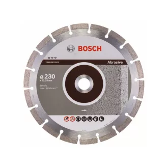   BOSCH Diamantový rezací kotúč 230 x 2,3 x 10,0 x 22,2 mm segmentovaný Professional for Abrasive
