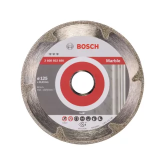   BOSCH Diamantový rezací kotúč 125 x 2,2 x 3,0 x 22,2 mm nepretržitý Best for Marble