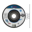 BOSCH PRO Rezný kotúč na kov 125 x 2,5 x 22,2 mm A 30 S BF