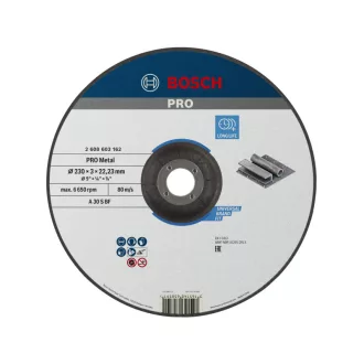   BOSCH PRO Rezný kotúč na kov 230 x 3,0 x 22,2 mm kužeľový A 30 S BF