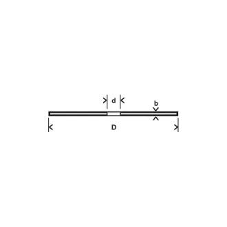   BOSCH Rezný kotúč na kov 125 x 2,5 x 22,2 mm Standard for Metal A 30 S BF