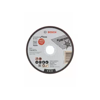   BOSCH Rezný kotúč na kov 125 x 1,0 x 22,2 mm inox rovný WA 60 T BF Rapido